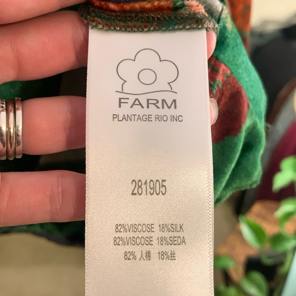 FARM Rio Silk Velvet Top - Picture 8 of 9